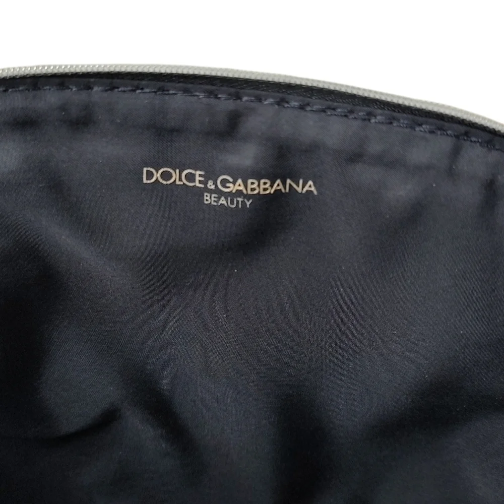 Dolce & Gabbana Black Velvet Cosmetic Pouch